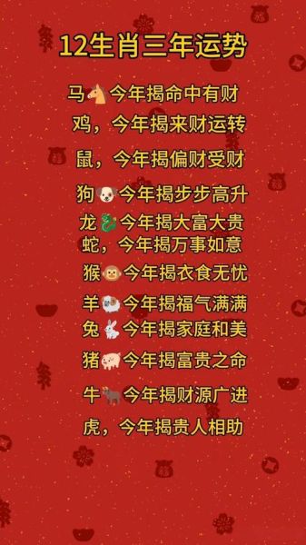 命中大财的生肖属相（生肖属相财运排名2024💰谁才是暴富黑马）