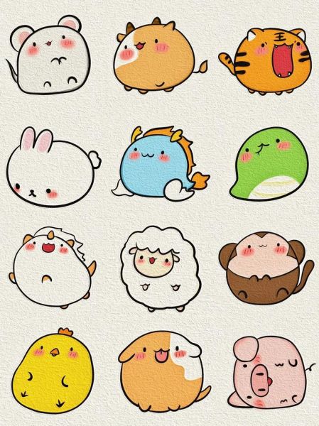 生肖属相分享图片大全（生肖属相图片大全可爱版怎么找）